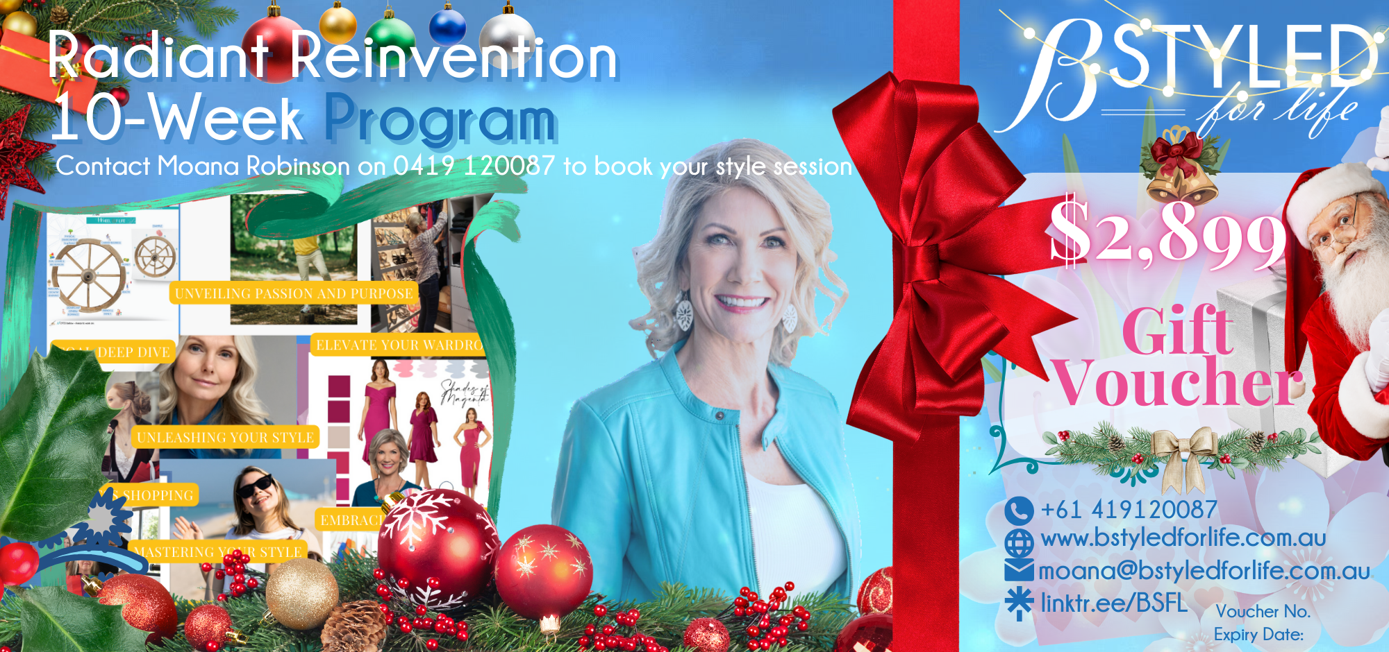 Radiant Reinvention 10-Week Program Christmas Gift Voucher