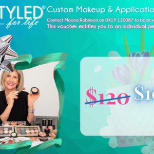 Custom Makeup & Application Lesson $120