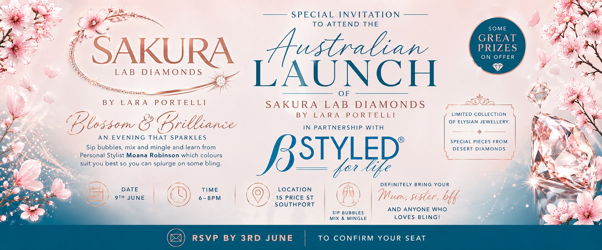 Sakura Lab Diamonds Australian Launch